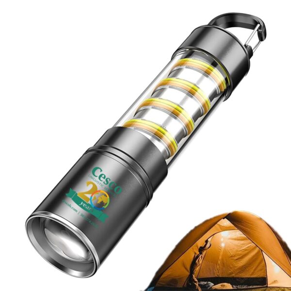 Flashlight With Zoomable Beam Item No#12363