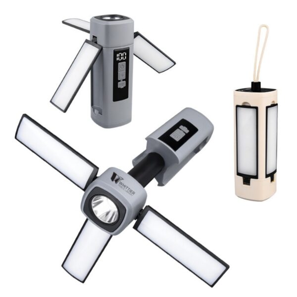Folding Led Camping Lantern Flashlight Item No#12370