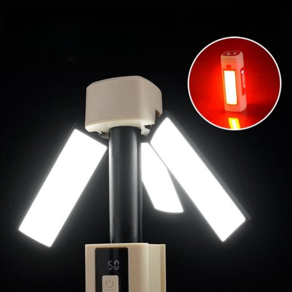 Folding Led Camping Lantern Flashlight Item No#12370 - Image 5