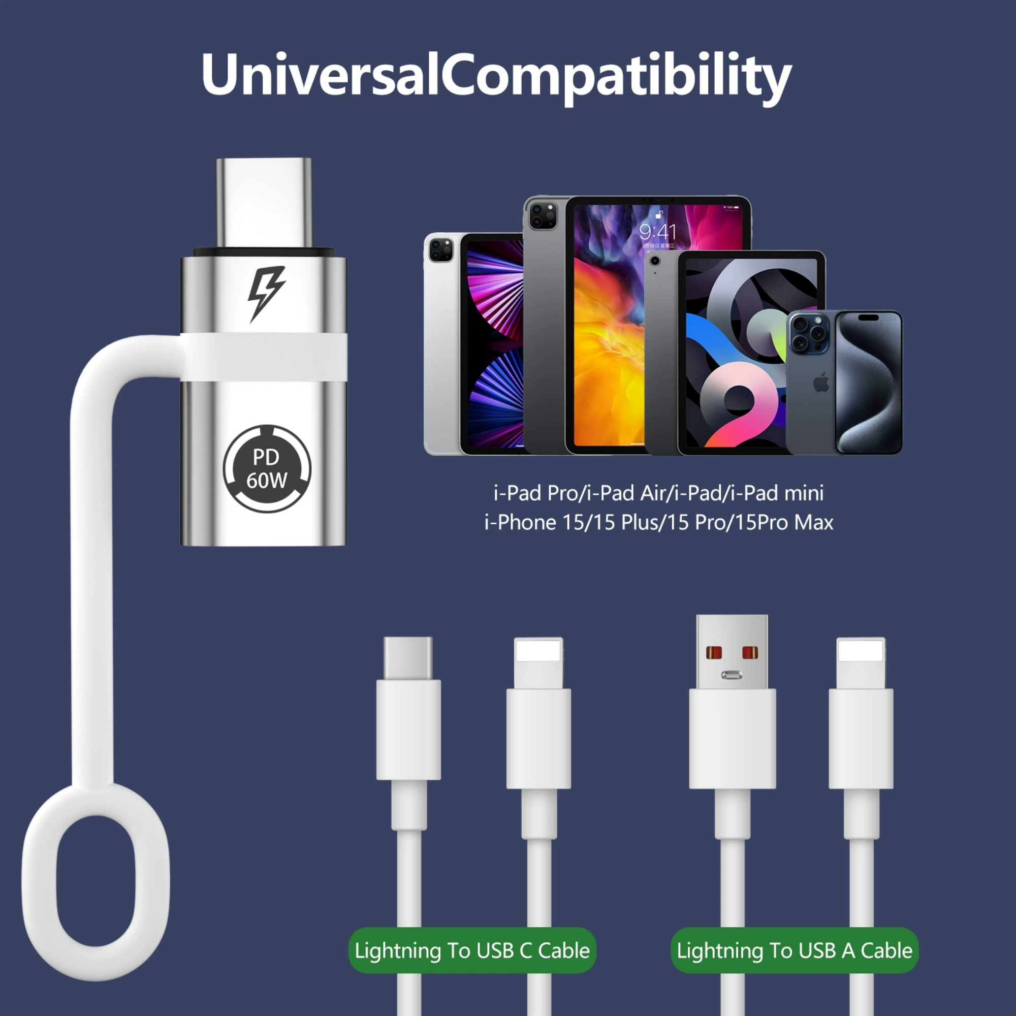 Lighting To Type-C Adapter Item No#11645 - Image 3