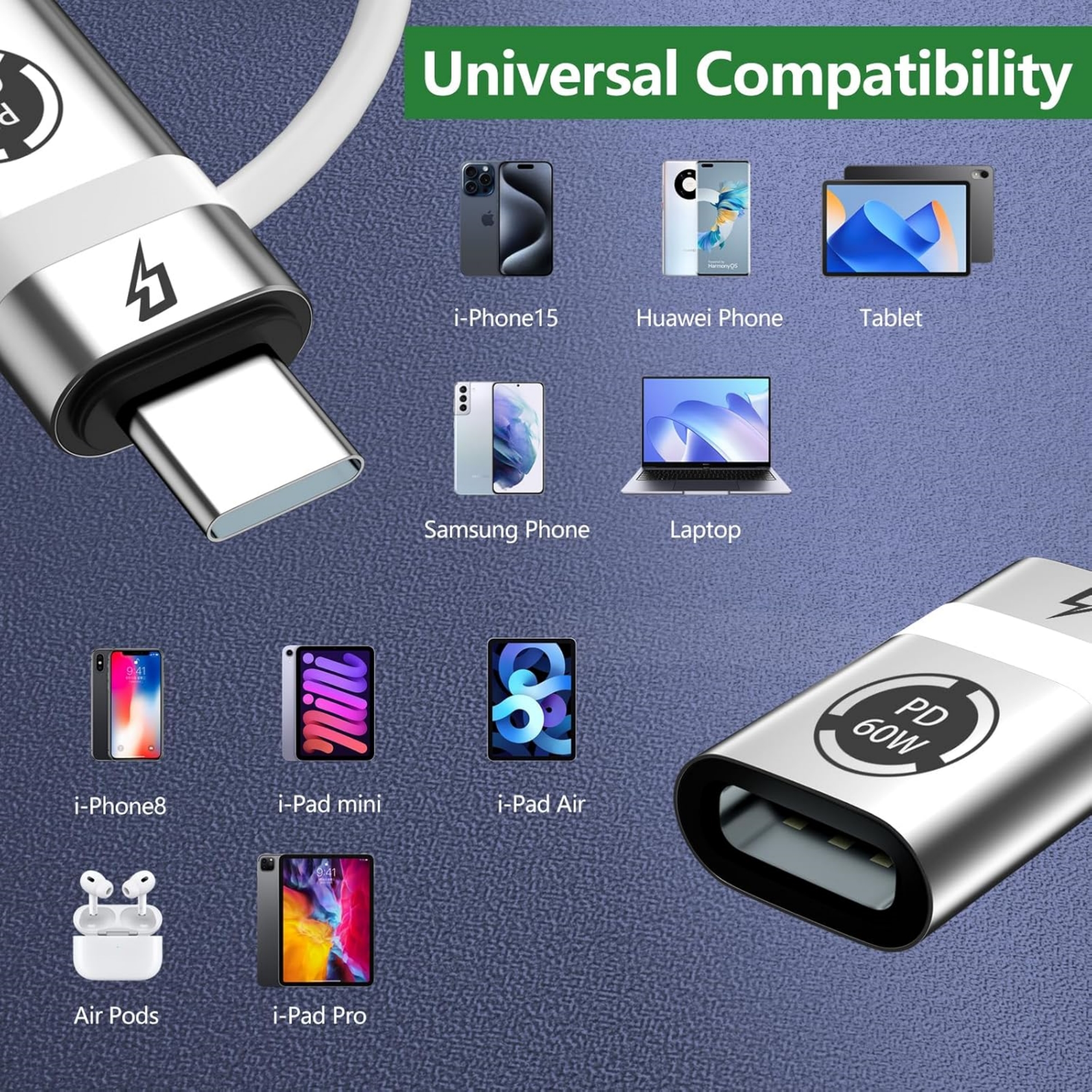 Lighting To Type-C Adapter Item No#11645 - Image 7