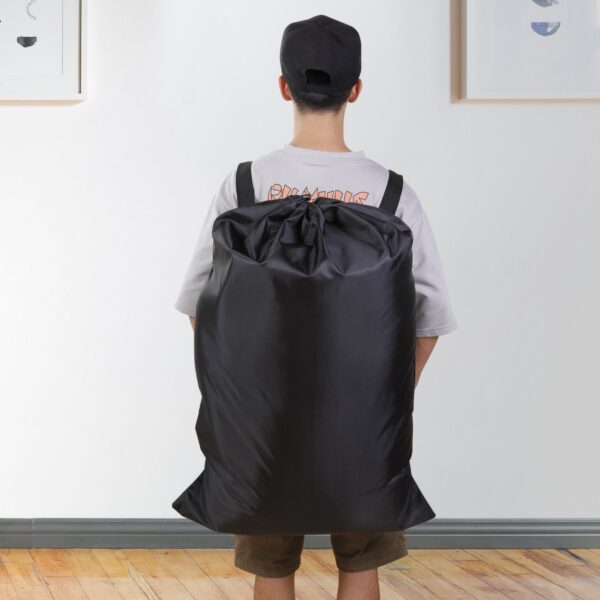 36.2 X 23.8" Sturdy Foldable Clothes Hamper Bag With Shoulder Straps Item No#12375 - Image 6