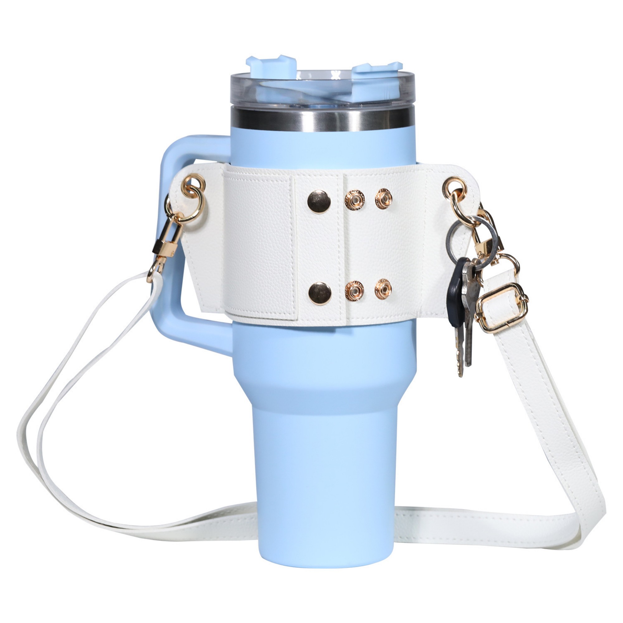 Water Bottle Holder With Strap Item No#12383 - Image 7
