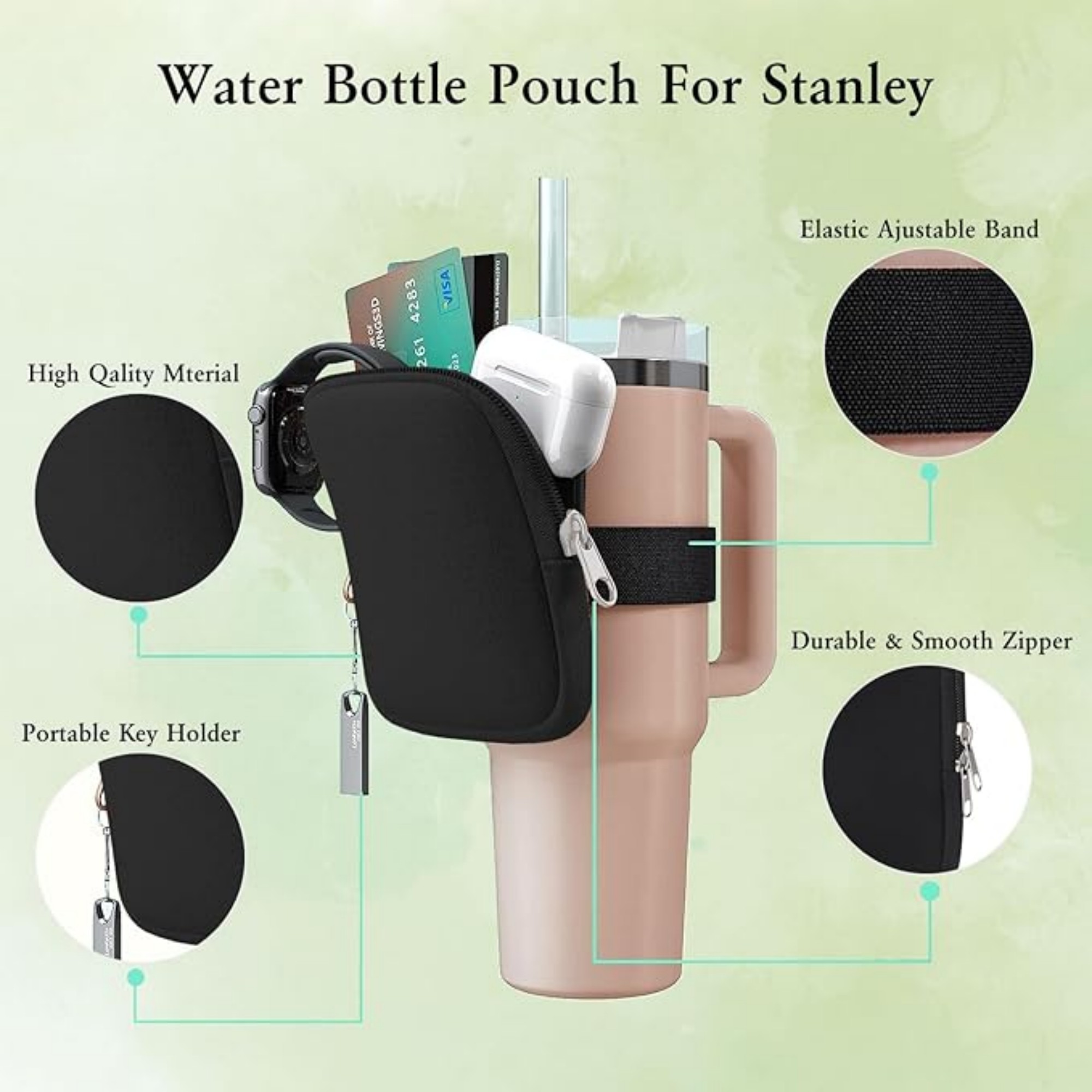 Water Bottle Wallet Item No#12384 - Image 4