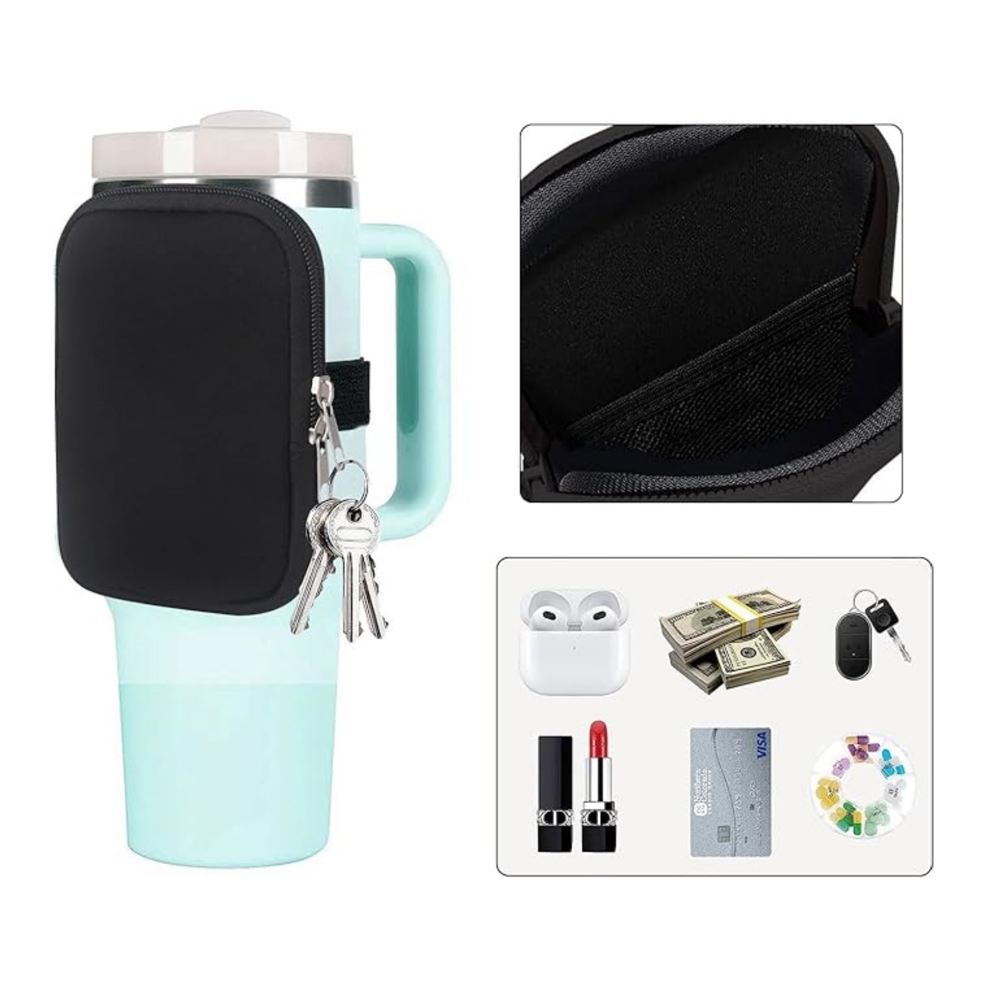 Water Bottle Wallet Item No#12384 - Image 5