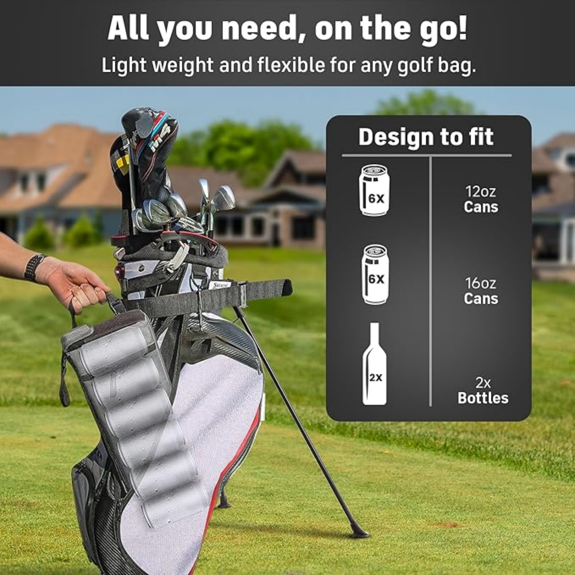 Golf Bag Cooler Sleeve Item No#12385 - Image 6