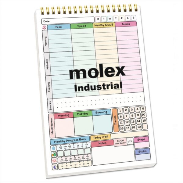 A5 50 Sheets Habit Tracker Notebooks Item No#12418