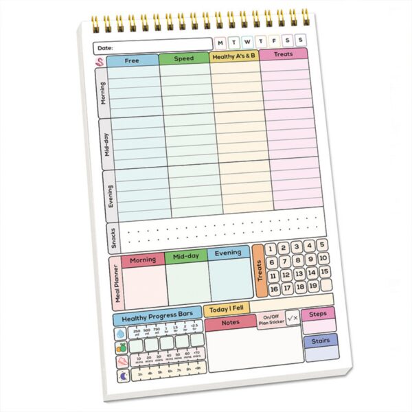 A5 50 Sheets Habit Tracker Notebooks Item No#12418 - Image 2