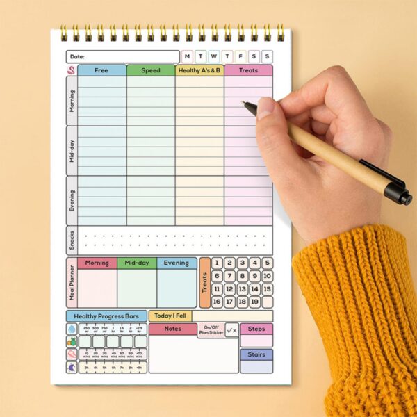 A5 50 Sheets Habit Tracker Notebooks Item No#12418 - Image 5