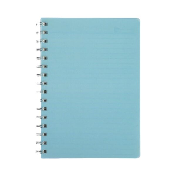 A4 80 Sheets College Ruled Notebook With Plastic Waterproof Cover Item No#12433 - Image 2