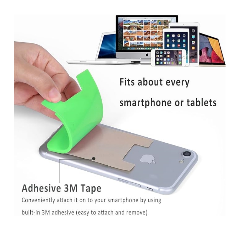 Silicone Card Sleeve For Cell Phone Item No#11664 - Image 3