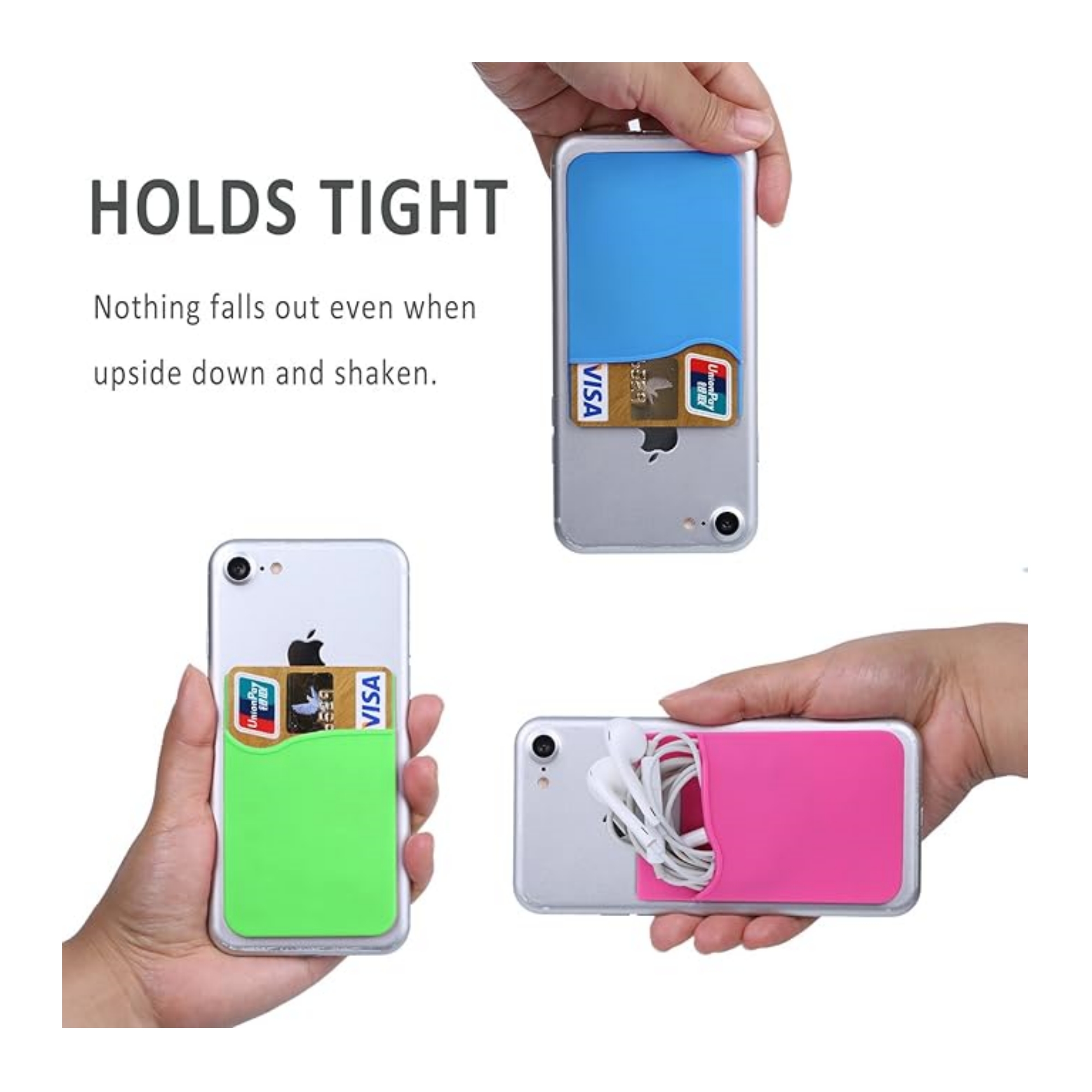 Silicone Card Sleeve For Cell Phone Item No#11664 - Image 4