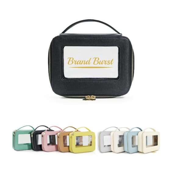 Transparent Toiletry Bag With Zipper Item No#11669