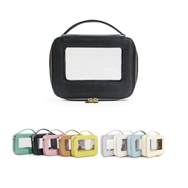 Transparent Toiletry Bag With Zipper Item No#11669 - Image 2