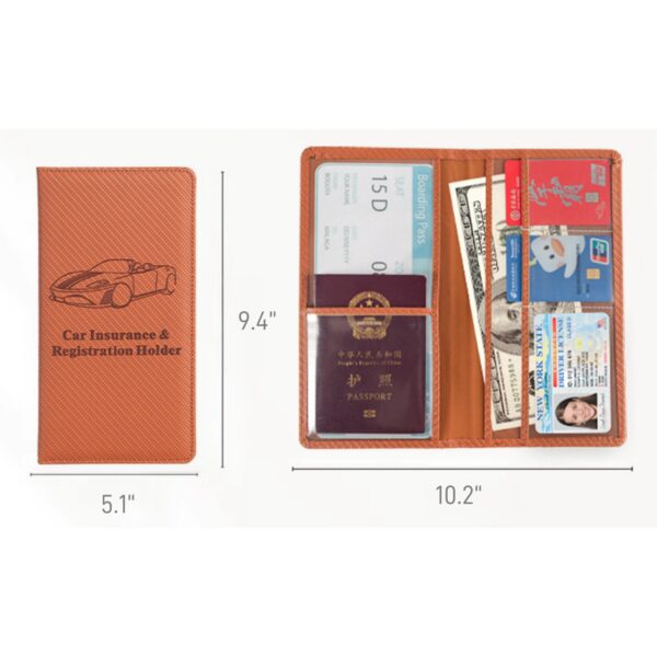 Car Registration and Insurance Card Holder Item No#11684 - Image 3