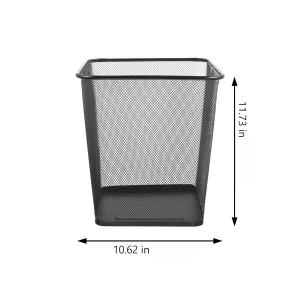 Square Mesh Wastebasket Item No#11707 - Image 3