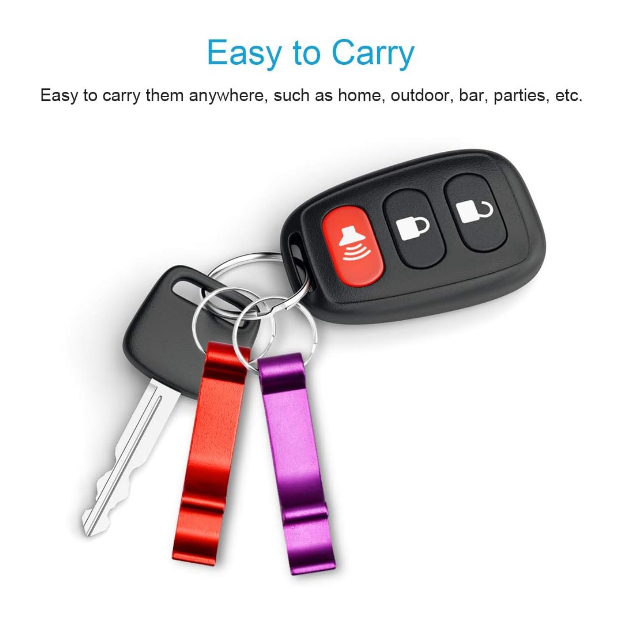 Metal Keychain Bottle Opener Item No#11710 - Image 4