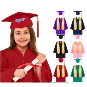 Kindergarten Graduation Gown Grad Cap Set Item No#11714