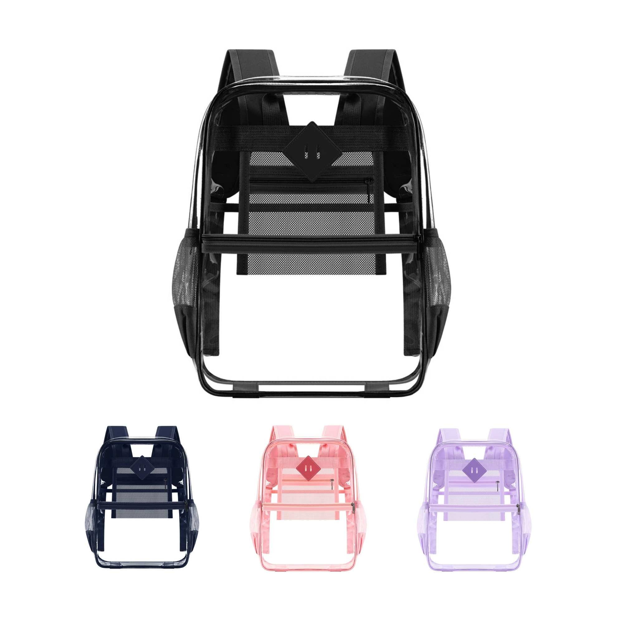 PVC Clear Backpack Item No#11718 - Image 2
