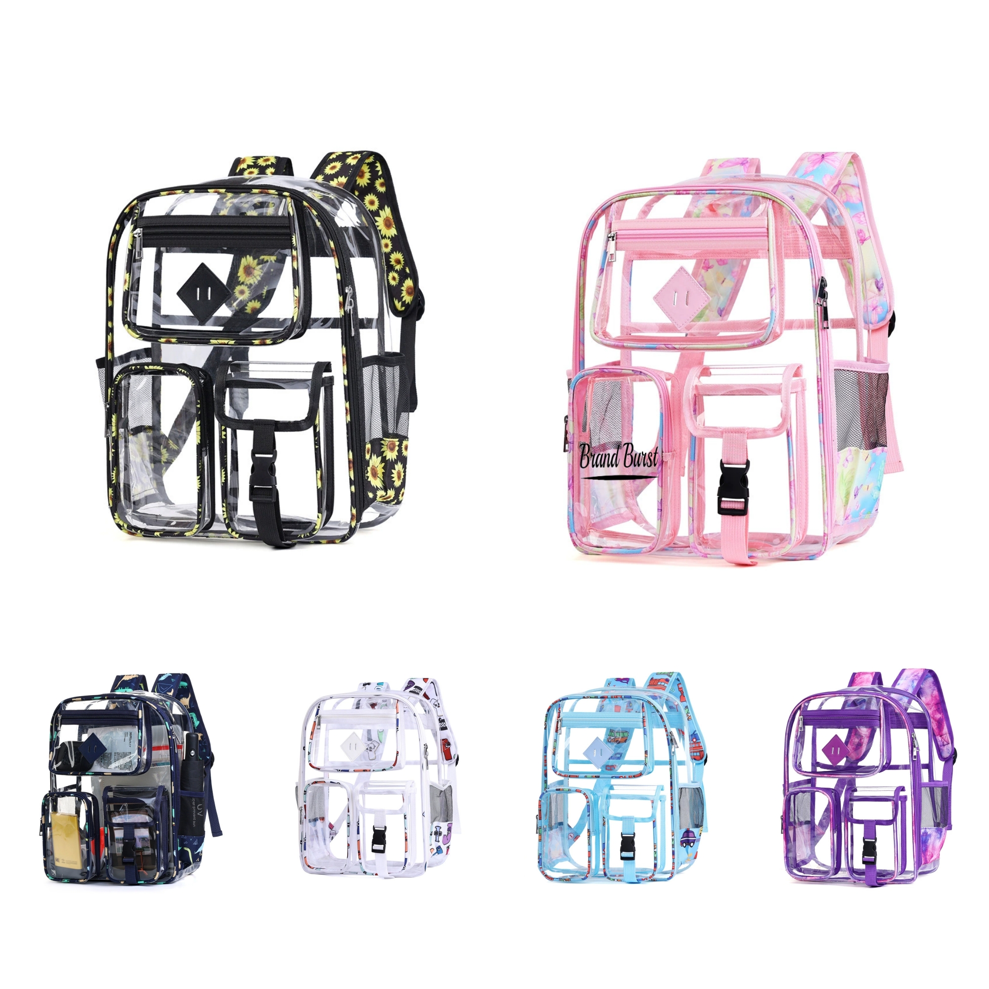 PVC Clear Backpack Item No#11719