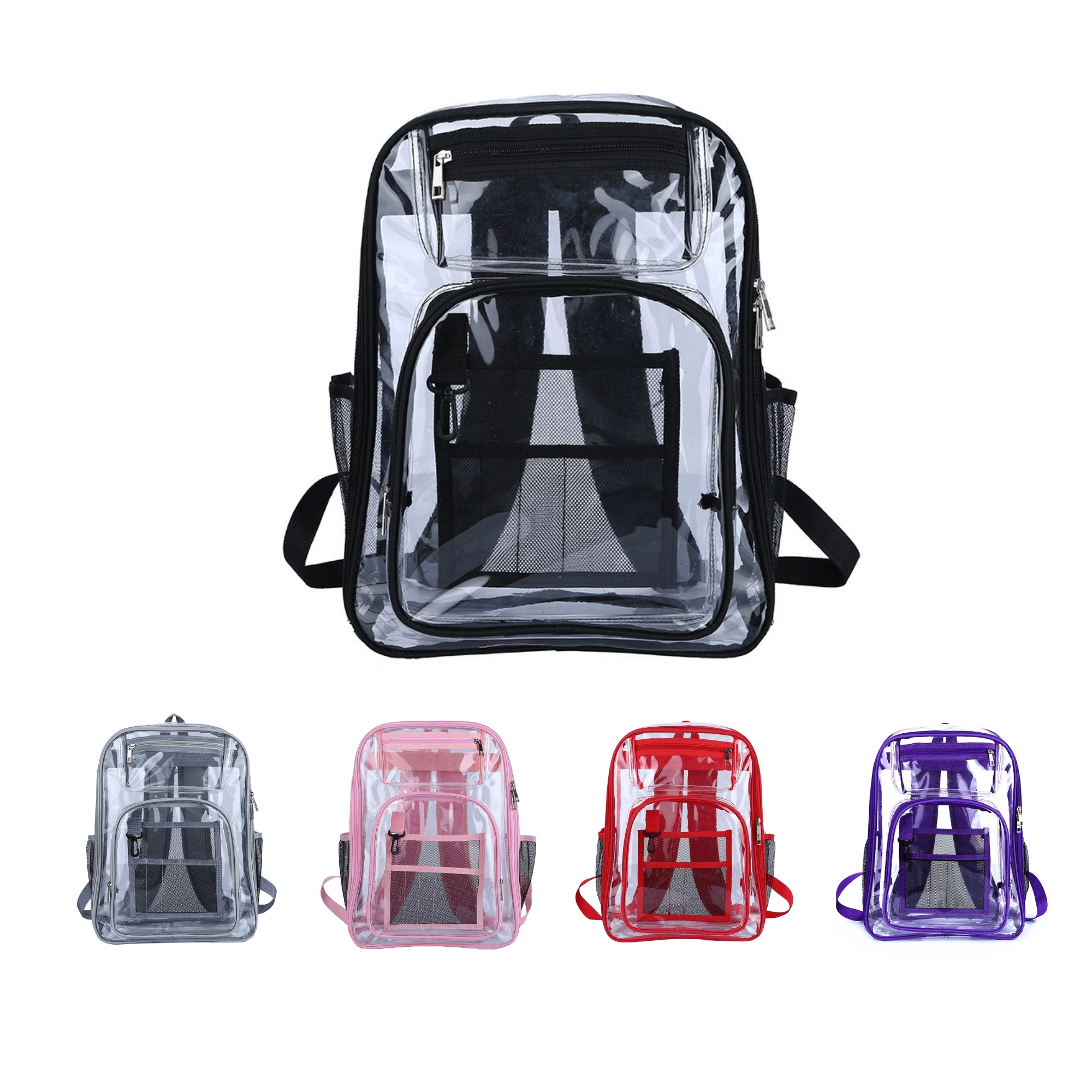PVC Clear Backpack Item No#11720 - Image 2