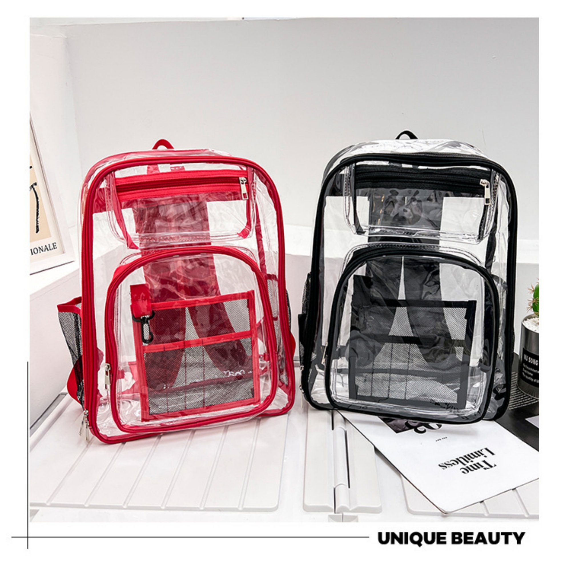 PVC Clear Backpack Item No#11720 - Image 4