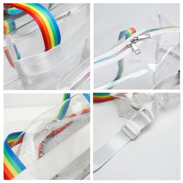 Clear Tote Bag Item No#11721 - Image 5