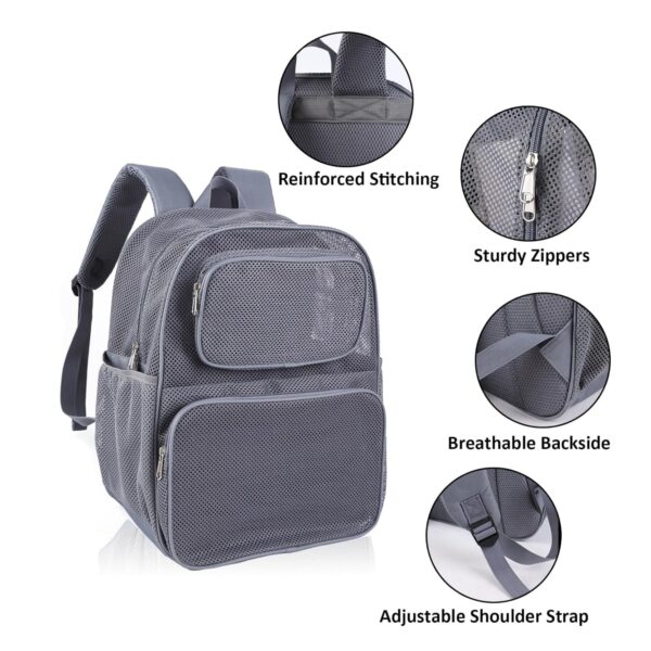 See Through Mesh Backpack Item No#11724 - Image 4