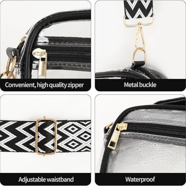 Clear Stadium Purse Item No#11725 - Image 4