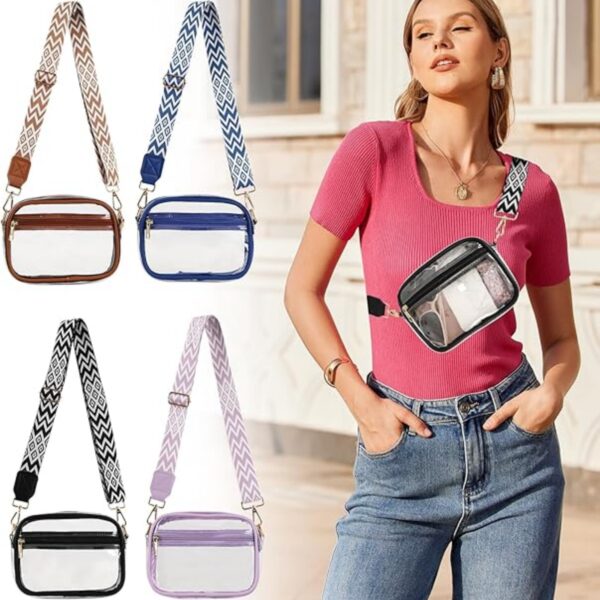 Clear Stadium Purse Item No#11725 - Image 5