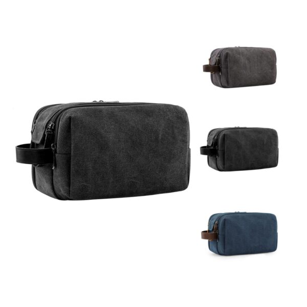 Canvas Toiletry Bag Item No#11737 - Image 2