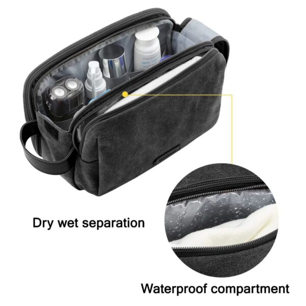 Canvas Toiletry Bag Item No#11737 - Image 5