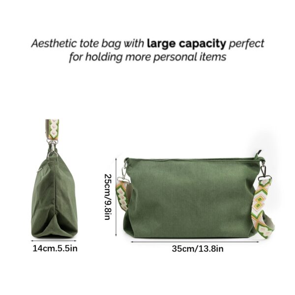 Corduroy Tote Bag Item No#11739 - Image 3