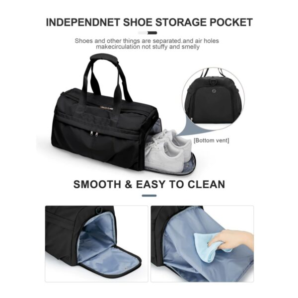 Gym Bag With Shoe Compartment Item No#11741 - Image 5