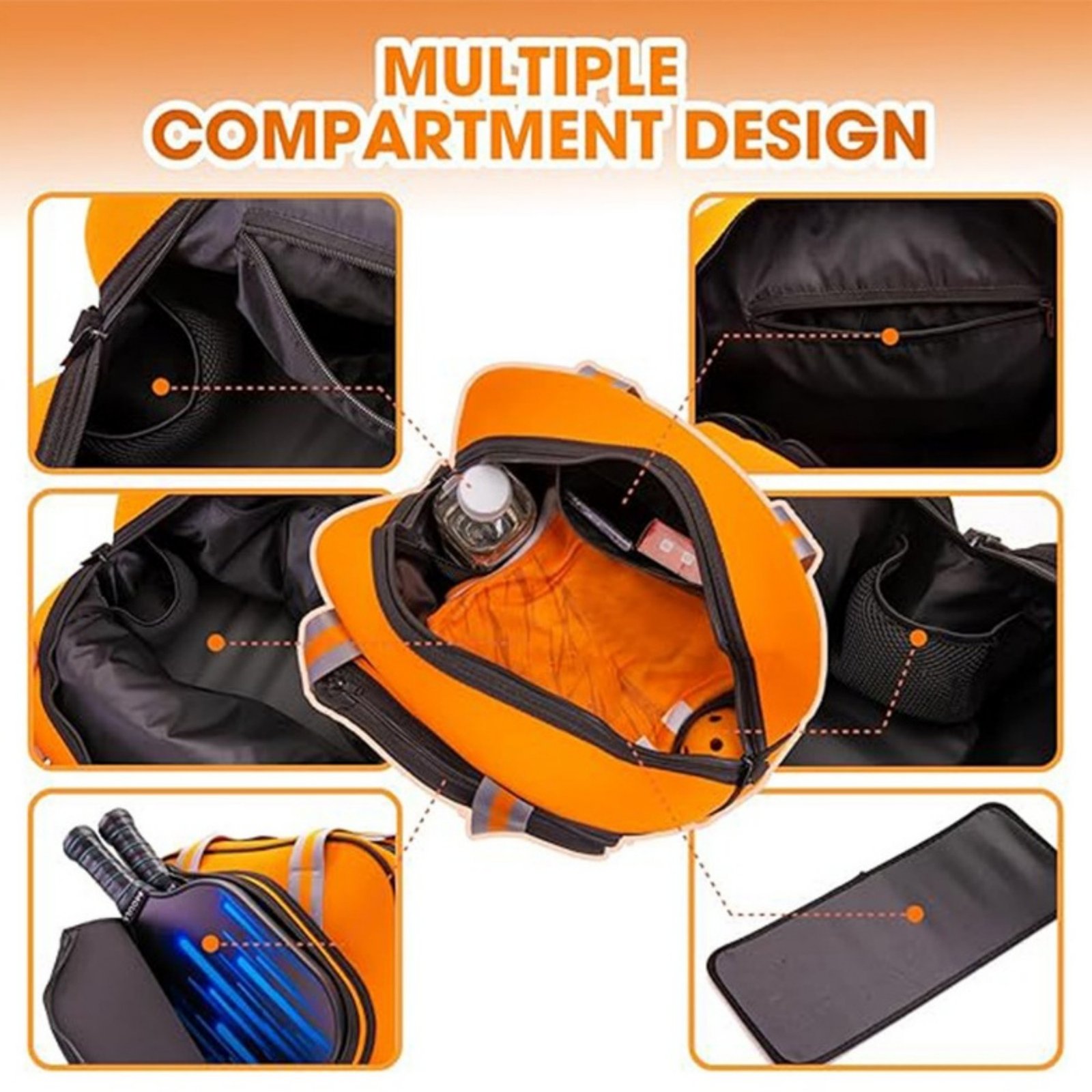 Crossbody Sling Pickleball Bag Item No#12459 - Image 5