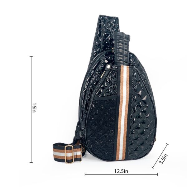 Pickleball Sport Sling Bag Item No#12462 - Image 3