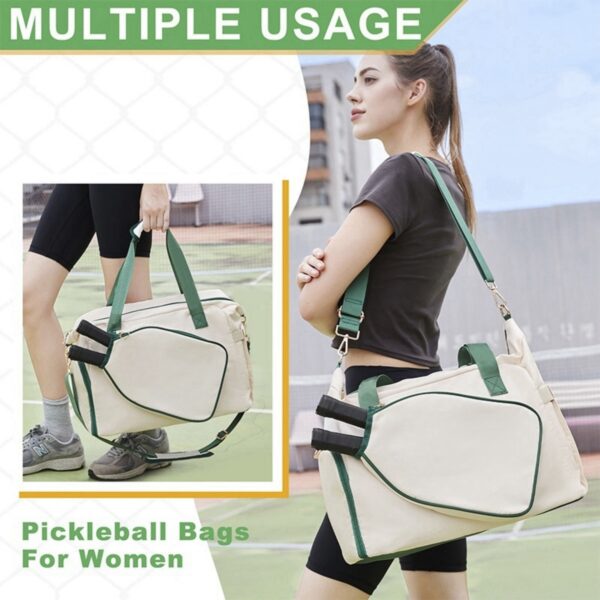 Stylish Pickleball Tote Bag With Adjustable Strap Item No#12466 - Image 6