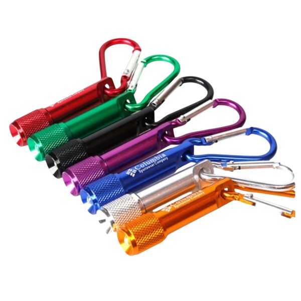 Mini Led Flashlight Keychain Item No#12470