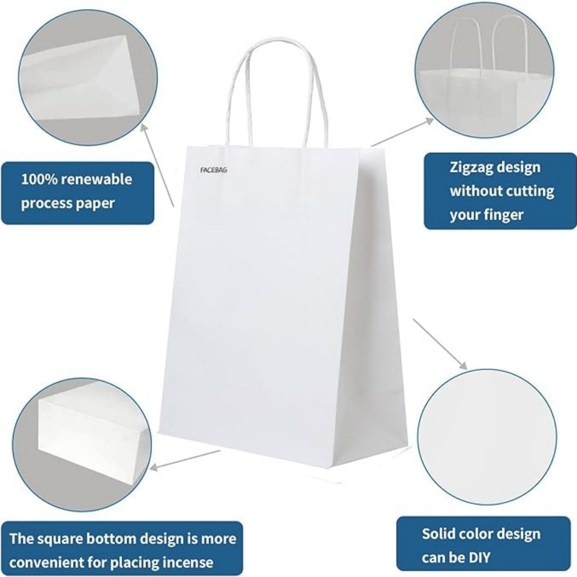 Kraft Paper Bags Item No#12471 - Image 4