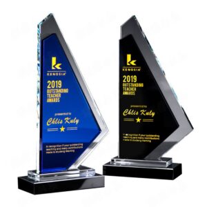 Crystal Sailboat Award Trophy Item No#12473