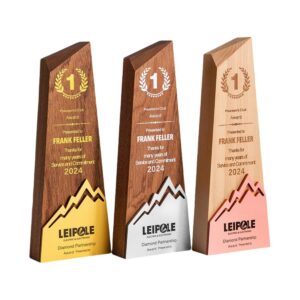 Wooden Mountain Award Trophy Item No#12474