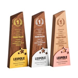 Starry Wooden Award Trophy Item No#12478