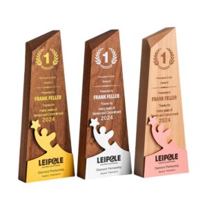 Starlight Wooden Award Trophy Item No#12479