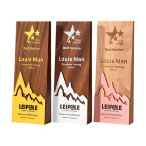 Mountain Wooden Trophy Item No#12489