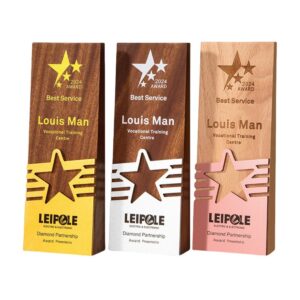 Starlight Wooden Award Trophy Item No#12490