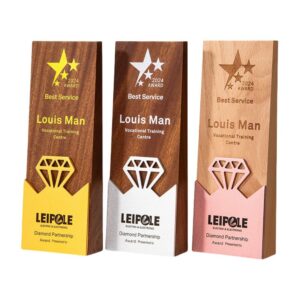 Diamond Wooden Award Trophy Item No#12491