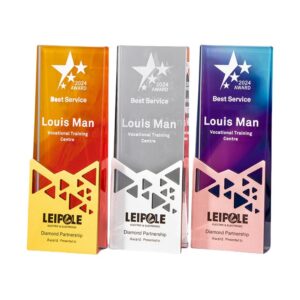 Geometric Crystal Award Trophy Item No#12496