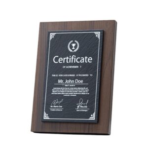 Wooden Slab Trophy Item No#12507