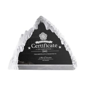 Iceberg Crystal Trophy Item No#12510