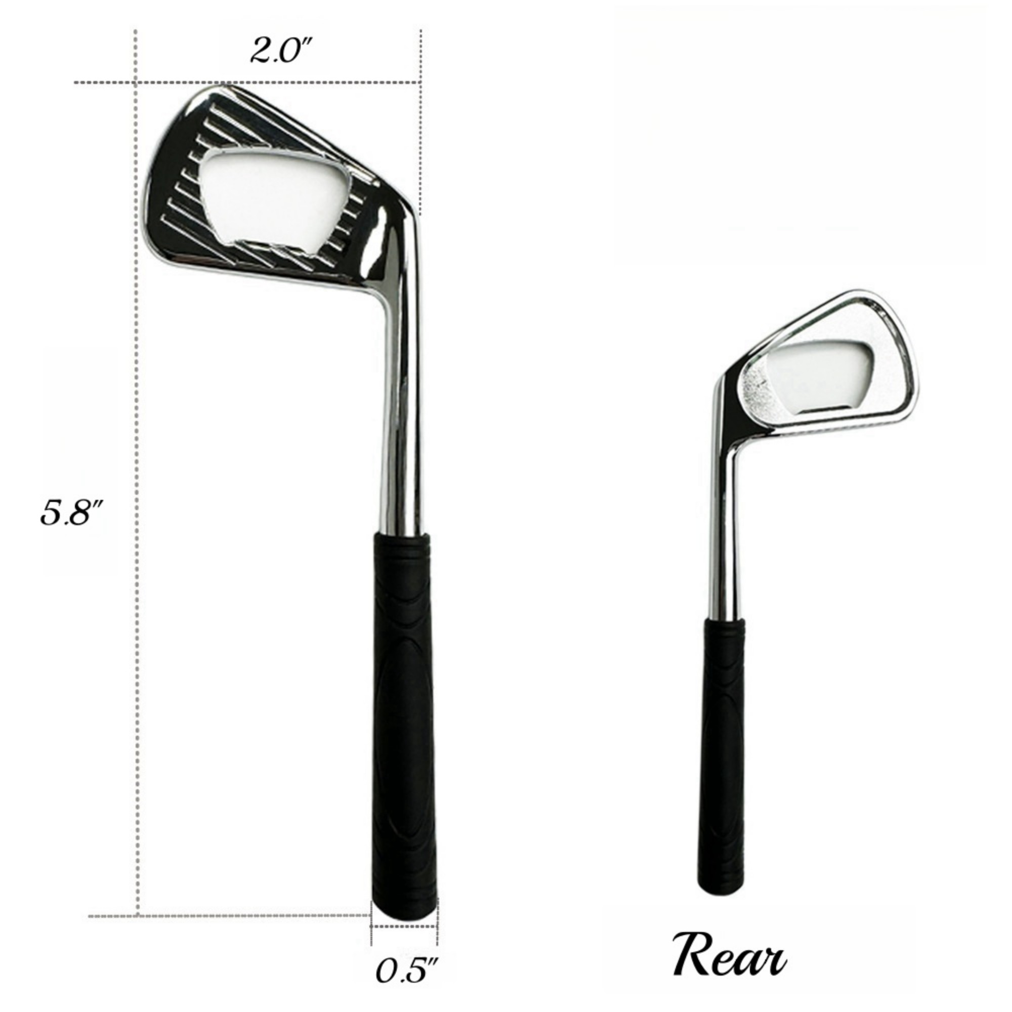Zinc Alloy Golf-Shaped Bottle Opener Item No#12513 - Image 3